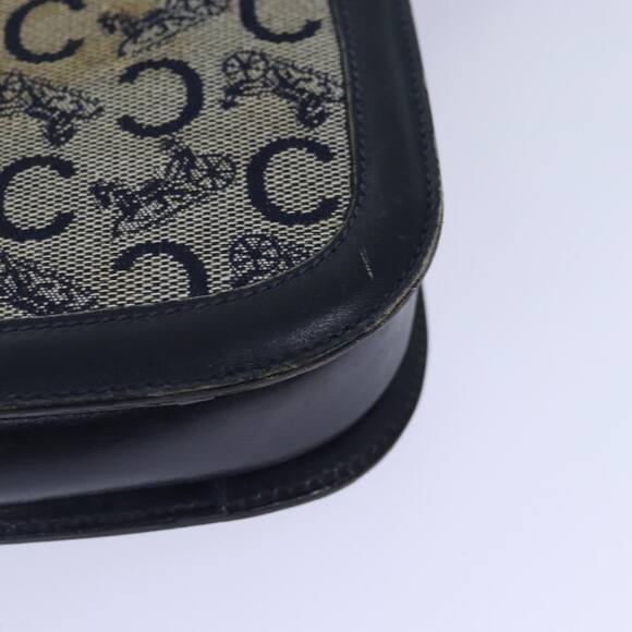 CELINE C Saluki Shoulder Bag Navy - Picture 9 of 16